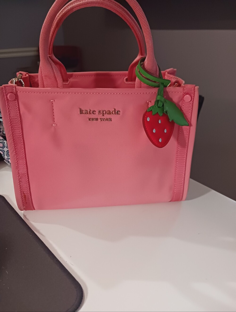 Kate Spade Little Better Sam Mini Tote Pink Crossbody